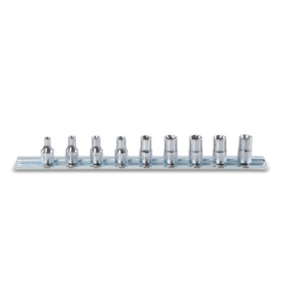 JUEGO 9 LLAVES VASO DE MANO CON PERFIL TORX 900FTX/SB9