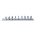 JUEGO 9 LLAVES VASO DE MANO CON PERFIL TORX 900FTX/SB9