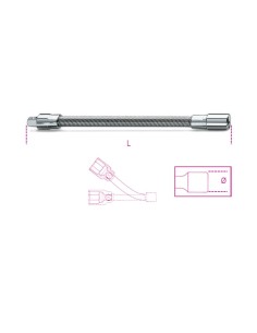 ALARGADERA CUADRADA 1/4 PULGADAS FLEXIBLE 900FL 150