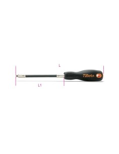 MANGO RECTO MACHO 1/4 PULGADAS FLEXIBLE 900/32