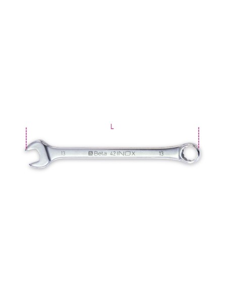 Llave combinada inoxidable mod 42inox