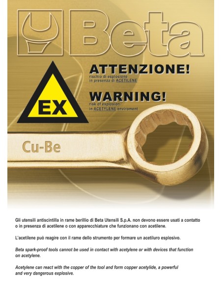 Llave estrella antichispa mod 78BA