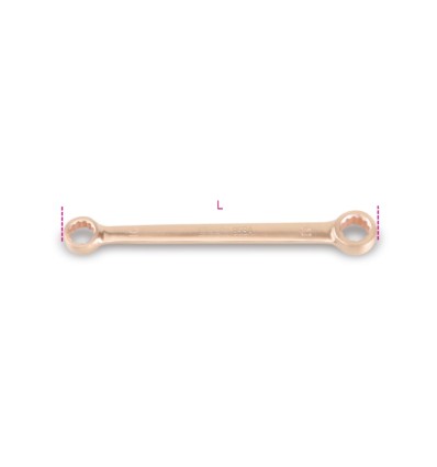 Llave estrella plana antichispa mod 95BA