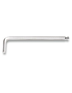 Llave macho cabeza esferica cromada