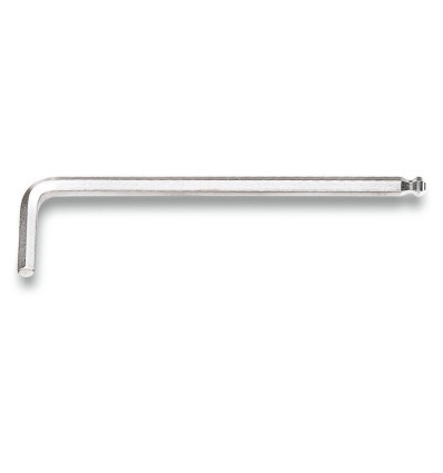 Llave macho cabeza esferica cromada