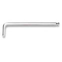 Llave macho cabeza esferica cromada