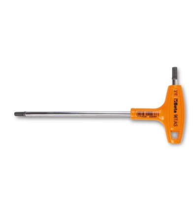 Llave macho hexagonal acodada con mango mod 96T