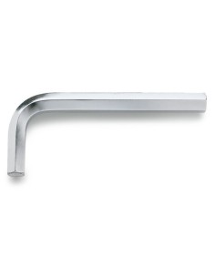 Llave macho hexagonal acodada cromada  mod 96C-AS