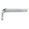 Llave macho hexagonal acodada cromada  mod 96C-AS