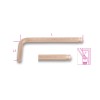 Llave macho antichispa hexagonal mod 96BA