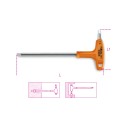 Llave macho hexagonal y mango mod 96TINOX