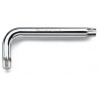 Llave macho acodada perfil XZN mod 98XZN