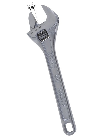 Llave ajustable cromada mod 111E