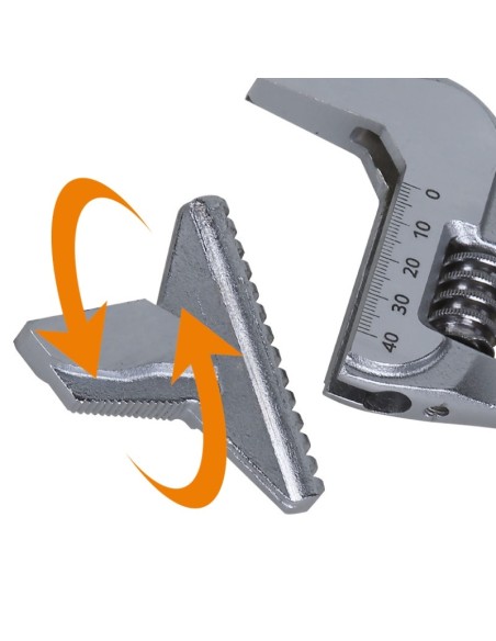 Llave inglesa cromada sarever