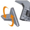 Llave inglesa cromada sarever
