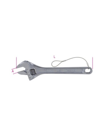 Llave inglesa cromada mod 111E-HS