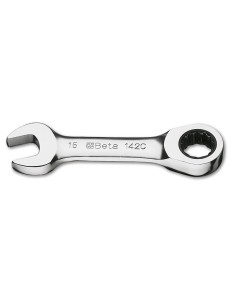 Llave combinada corta con carraca mod 142C