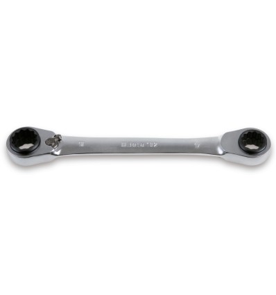 Llave carraca bihexagonal doble mod 192