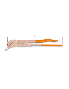 Llave grifa tipo sueco antichispa mod 387BA