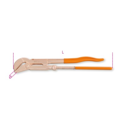 Llave grifa tipo sueco antichispa mod 387BA