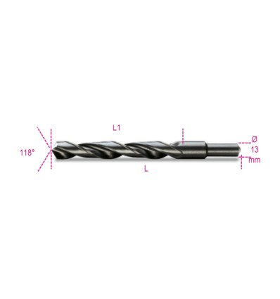 Broca corta HSS cinlindrada mod 410A