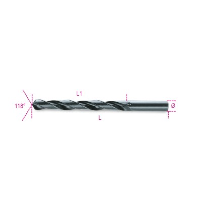 Broca corta HSS cinlindrada mod 410AS