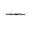 Broca corta HSS rectificada brillante mod 412A