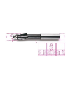 Avellanador con perno guia mod 421