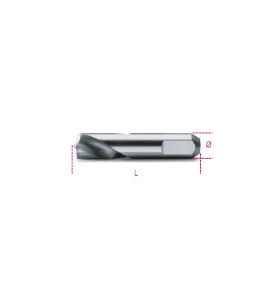 Broca para punto de soldadura HSS rectificada mod 423A