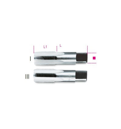 Macho para gas cilindrico cromado 433ASG
