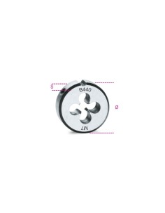 Terraja para paso grueso cromado mod 440