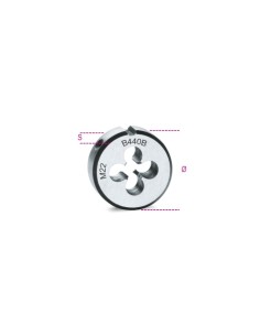 Terraja para paso grueso cromado mod 440B