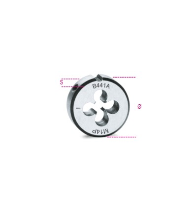 Terraja con paso fino cromado mod 441A