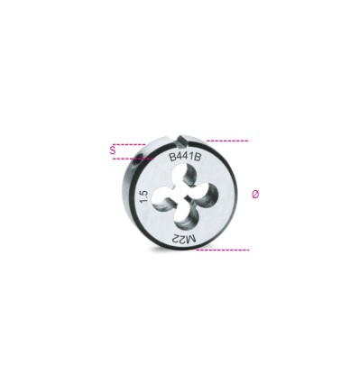 Terraja con paso fino cromado mod 441B