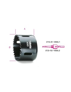 Sierra de corona HSS bimetal mod 450