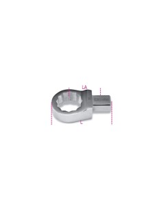 Llave fija bihexagonal para 669 con unión rectangular mod 653