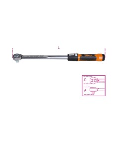 Llave dinamometrica zero-reset mod 667