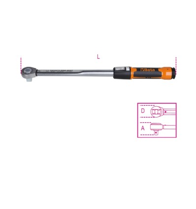 Llave dinamometrica zero-reset mod 667