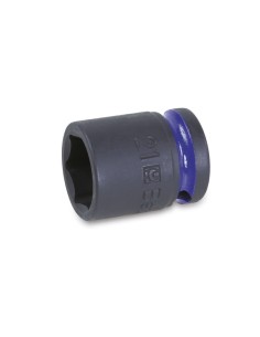Llave de vaso de impacto color hexagonal con cuadrado hembra 1/2" mod 720