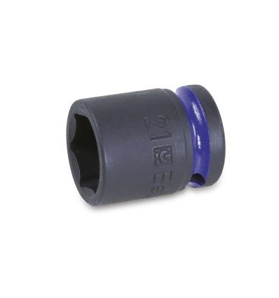 Llave de vaso de impacto color hexagonal con cuadrado hembra 1/2" mod 720