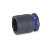 Llave de vaso de impacto color hexagonal con cuadrado hembra 1/2" mod 720