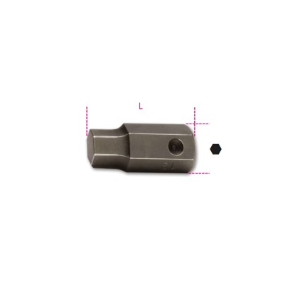 Punta de impacto macho hexagonal unión 16mm mod 727