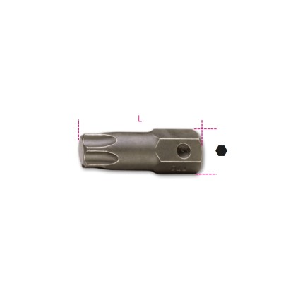 Punta de impacto macho huella torx union mod 727