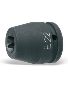 Llave vaso de impacto para tornillos con perfil torx mod 728FTX