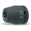 Llave vaso de impacto para tornillos con perfil torx mod 728FTX