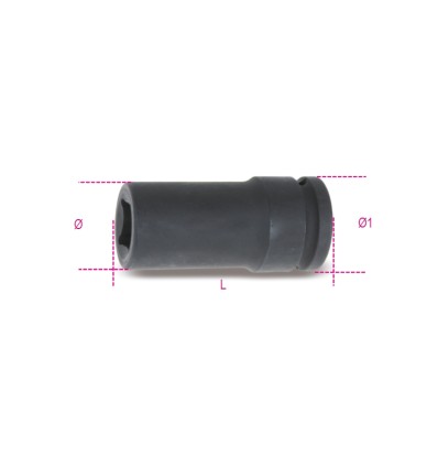 Llave vaso impacto larga mod 728LQ