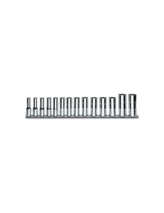 JUEGO 14 LLAVES VASO HEXAGONAL TIPO LARGO 910AL/SB14
