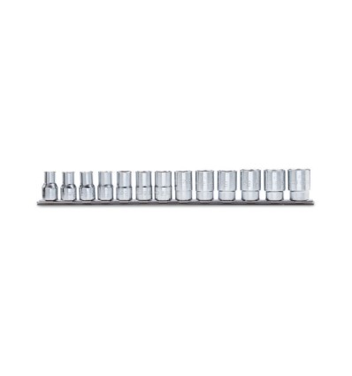 JUEGO 13 LLAVES VASO HEXAGONAL DE MANO 910A-AS/SB13