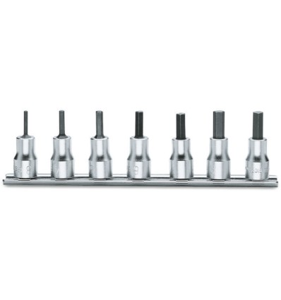JUEGO 7 VASOS MACHO HEXAGONALES 910PE/SB7