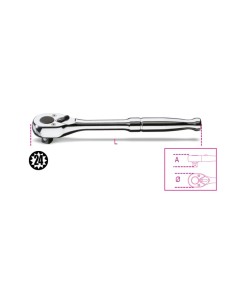 CARRACA REVERSIBLE CUADRADO 3/8 PULGADAS 910M/55